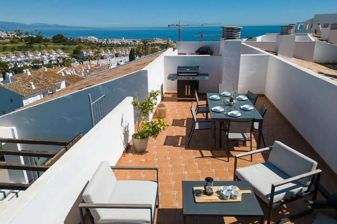 4 Penthouse, Roof Terrace In Manilva Andalucia Spanien